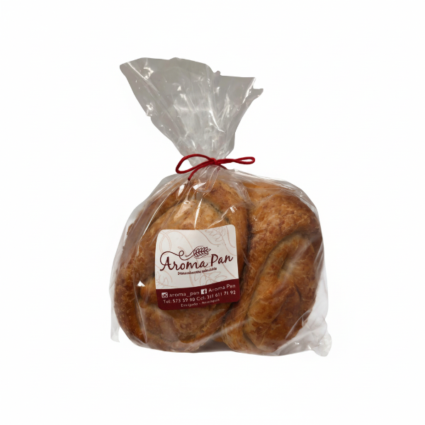 Aromita rellenas de Arequipe, Almendras-miel maple, Chocolate Paq. x 2uni Aromapan