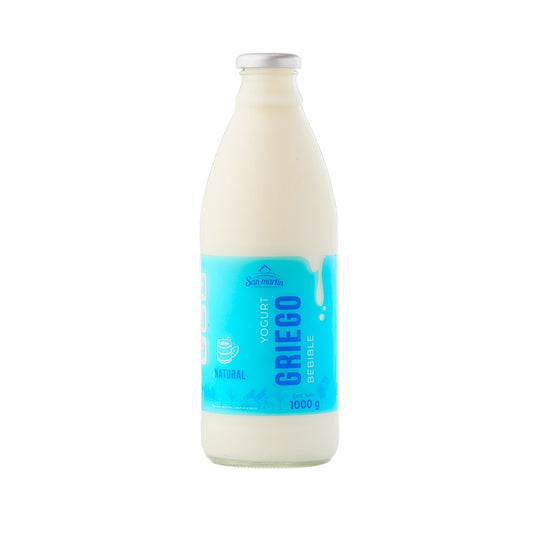 Yogurt Griego Litro Bebible Natural San Martin