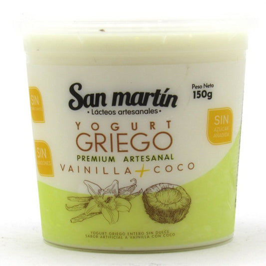Yogurt Griego Vainilla + Coco 150g