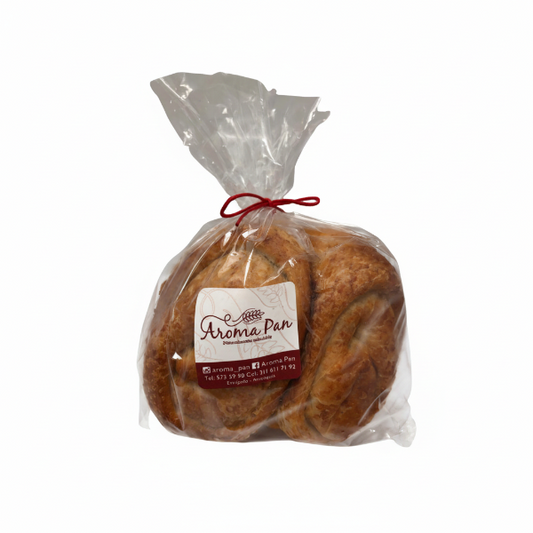 Aromita rellenas de Arequipe, Almendras-miel maple, Chocolate Paq. x 2uni Aromapan