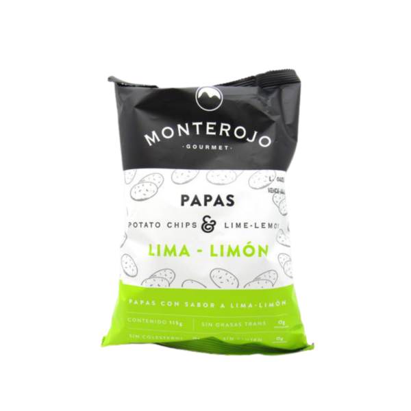 Papas Lima Limon X 25gr Monterojo