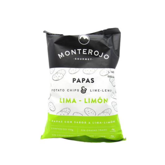Papas Lima Limon X 25gr Monterojo