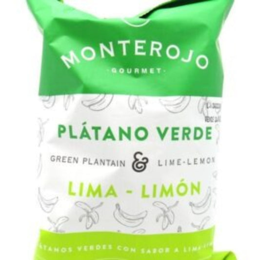 Platanito Verde con Lima Limón x 25g Monterojo