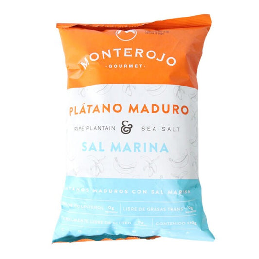 Platano Maduro con Sal Marina x 100g Monterojo