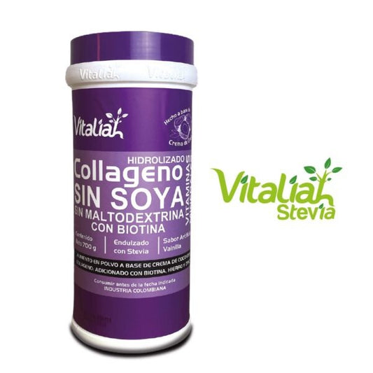 Colágeno Vainilla Vitaliah Stevia