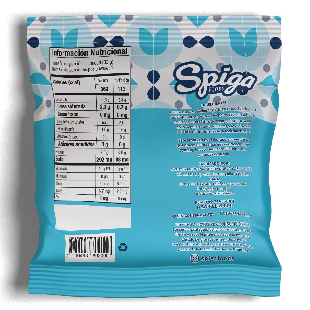 Mini Cookies con chocolate   Spiga