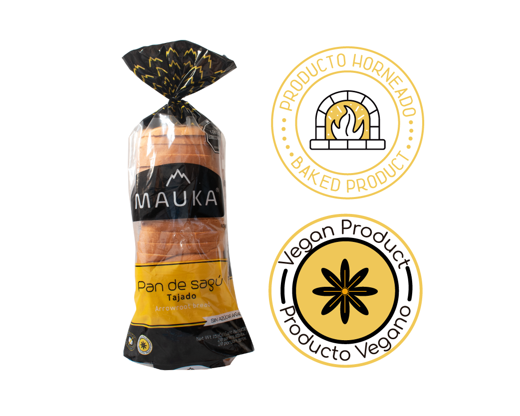 Pan Tajado de Sagú Mauka