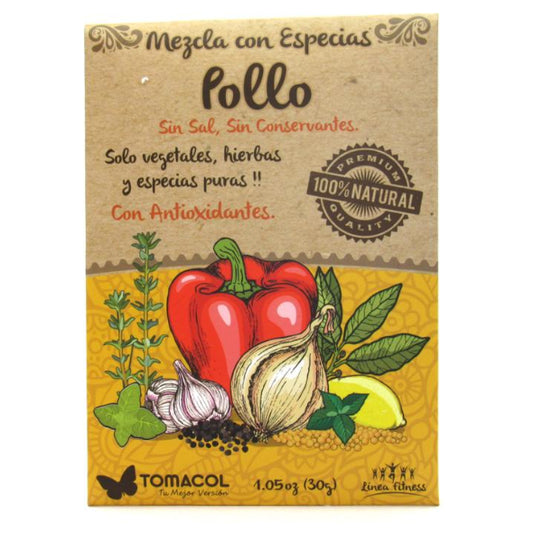 Sazonador vegetal para pollo 30g