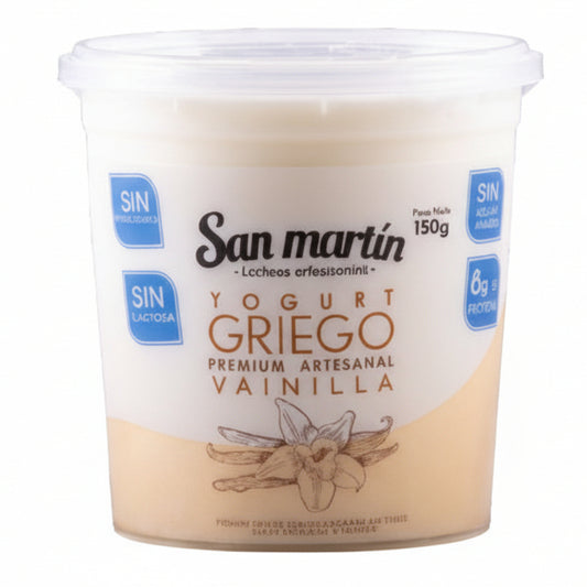 Yogurt Griego Vainilla Premium 150g San Martin